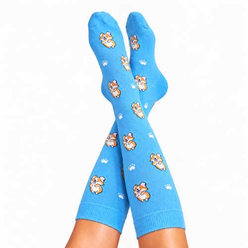 Cute Puppy Compression Socks