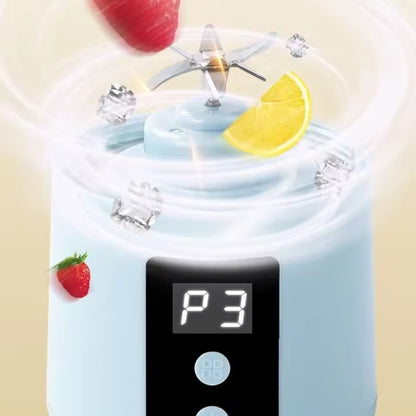 Portable Electric Juice Cup 450ML – 3 Timer Blending Modes