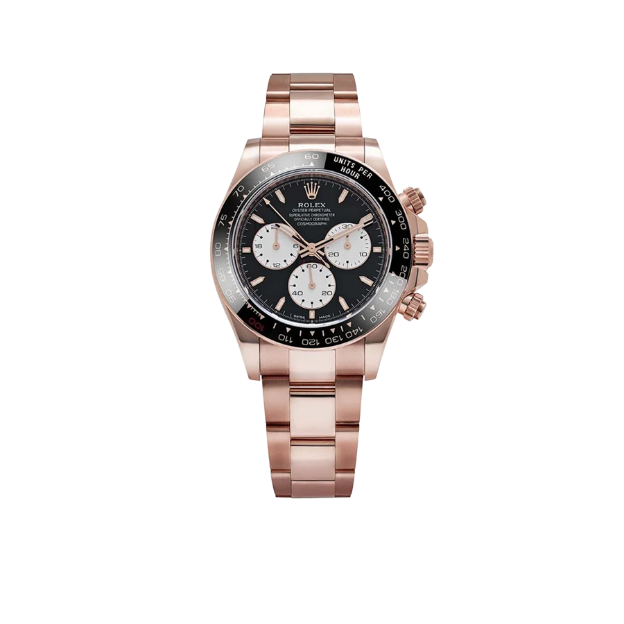 Rolex Daytona 40mm Le Mans Rose Gold Bright Black Dial (2025) 126525LN