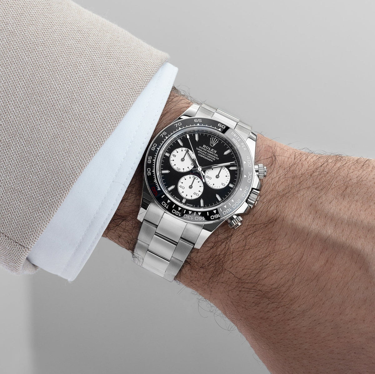 Rolex Daytona 40mm 126529LN 'Le Mans' White Gold Black Dial